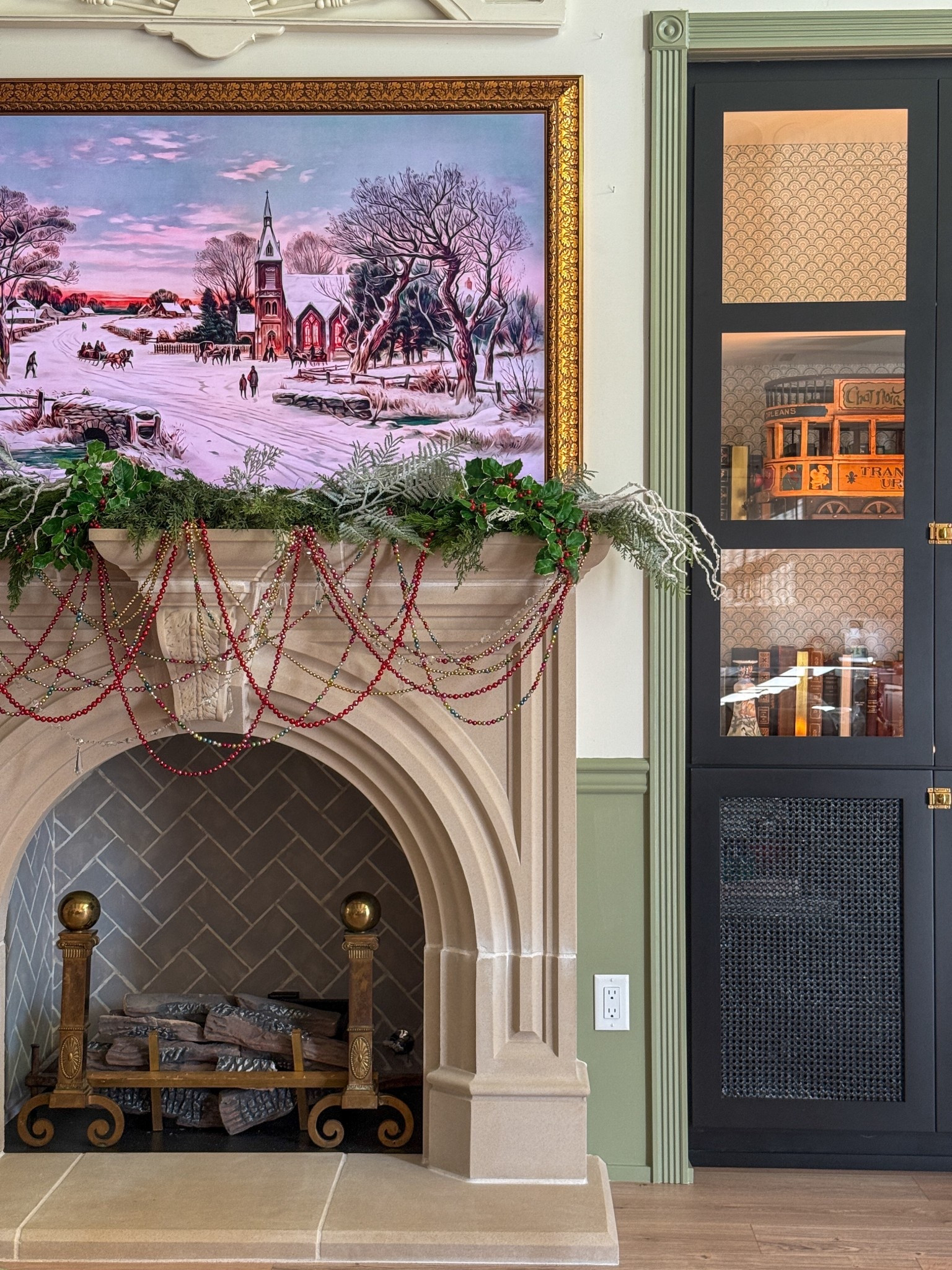 Working on taking Christmas down today! Still so in love with the frame for our Samsung frame tv! So many of yall have purchased one too and I’m only hearing amazing things!!