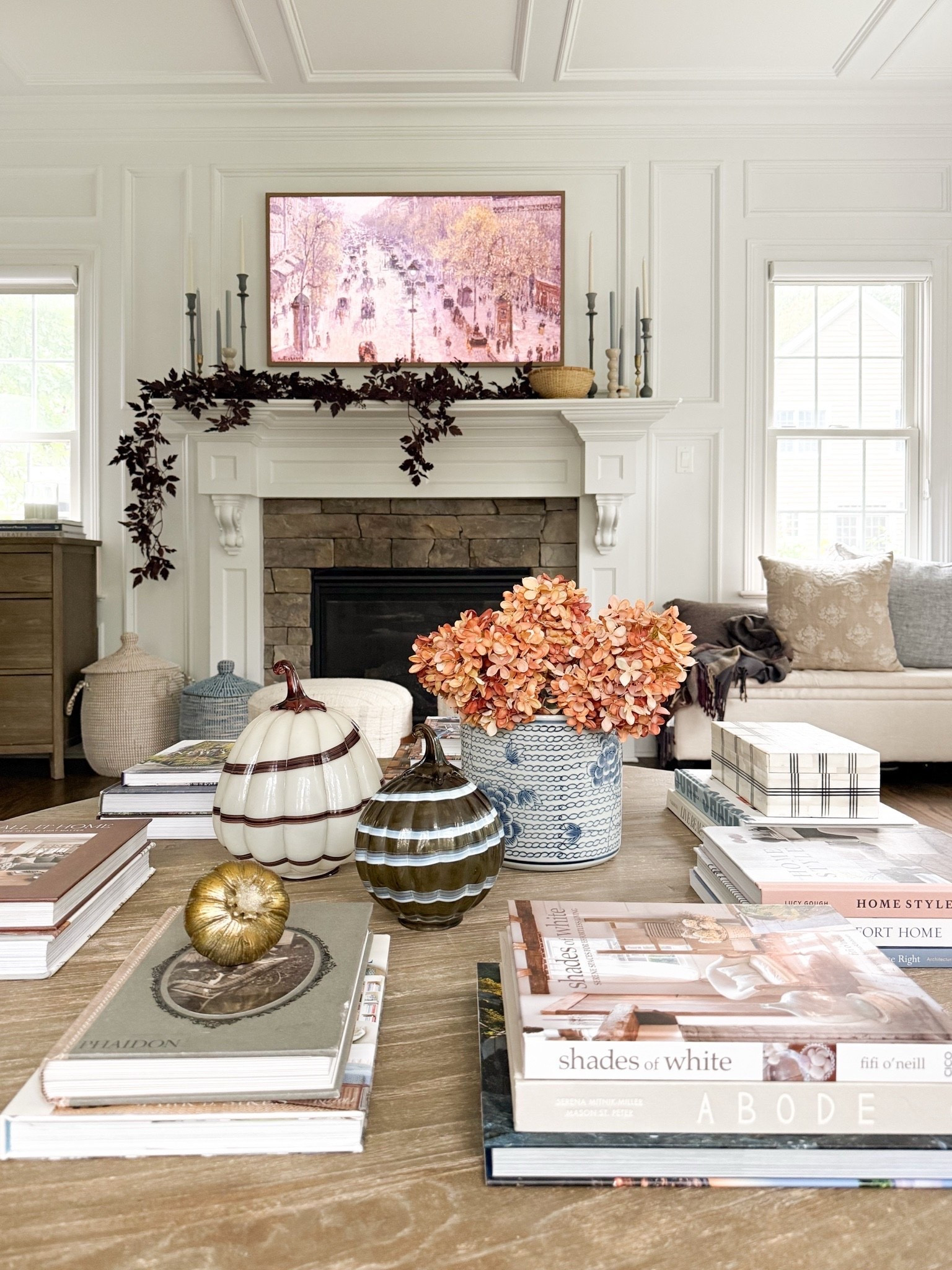 Fall decor and living room inspo 🍂

Made a few swaps on the coffee table, hung two strands of garland and lit my favorite fall candle and suddenly were in my favorite season!

Fall decorating, fall entertaining, fall mantel, fall coffee table, coffee table books, fall plants, GIRLONTHEHUDSON, neutral home, modern coastal, minted art, cozy home, fall inspo, fall decor, fall accessories, brass accents, Afloral, McGee & Co

#LTKHome #LTKSeasonal #LTKselfcare