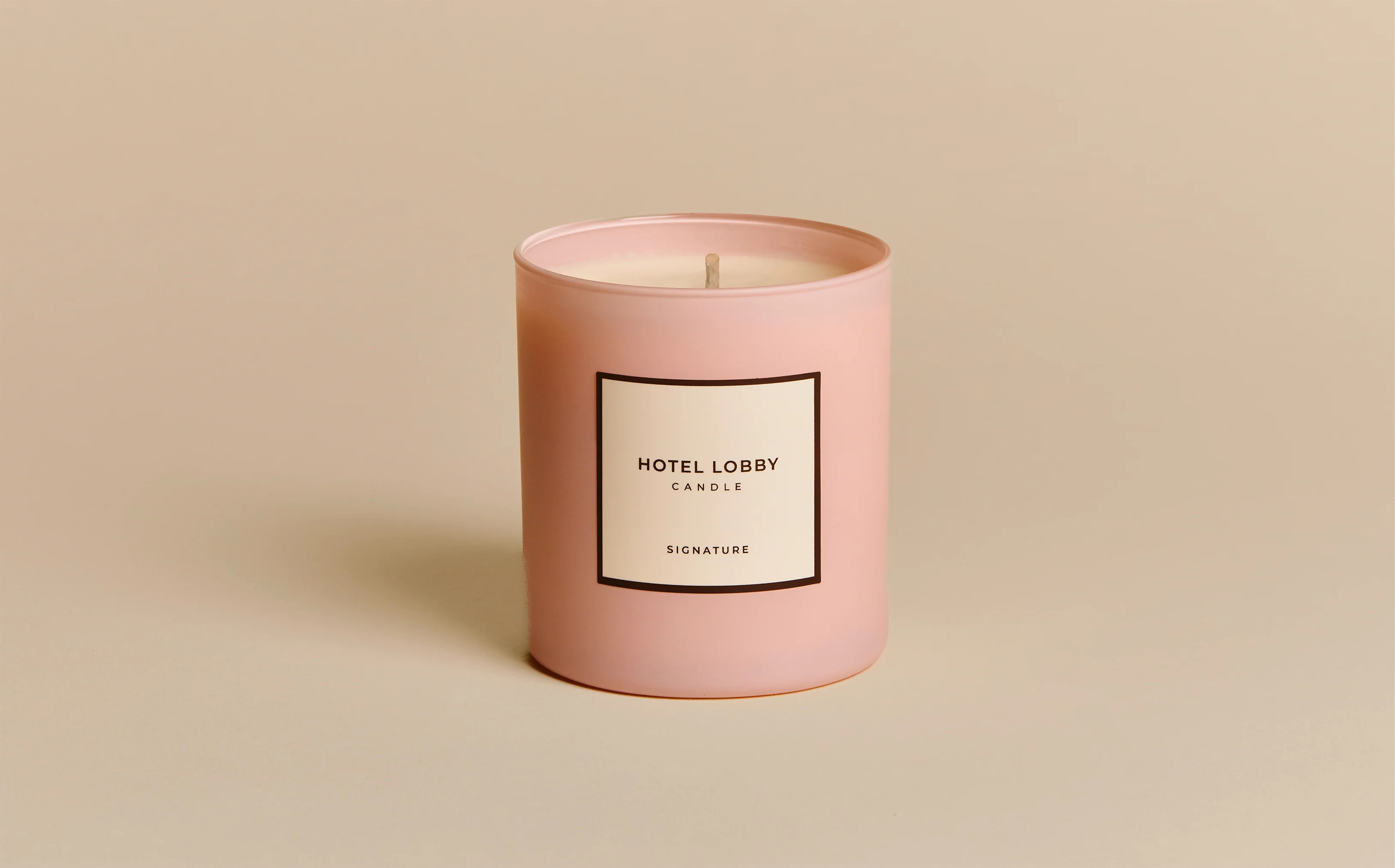 Signature Candle | Hotel Lobby Candle