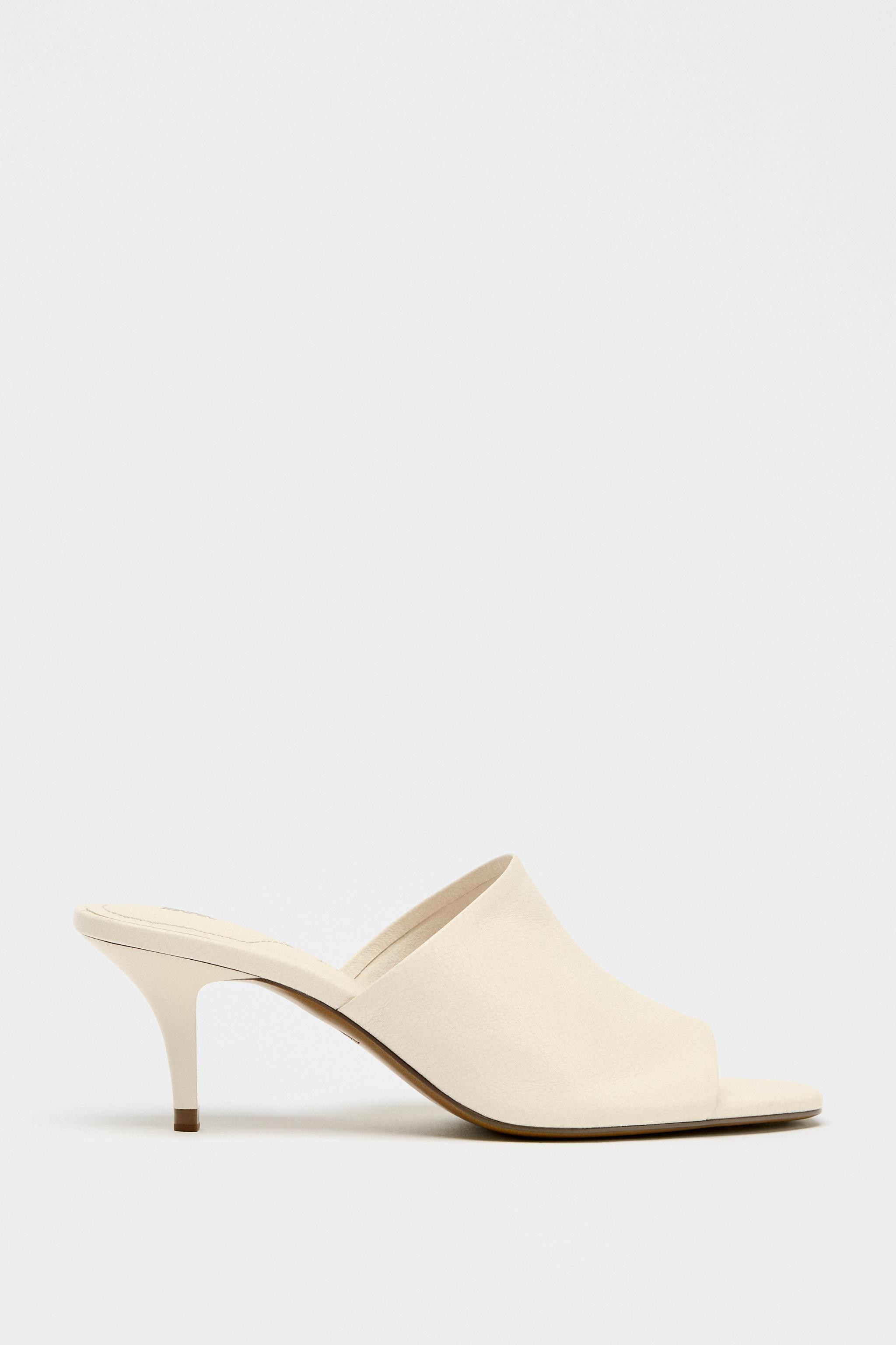 LEATHER MULES | Zara US