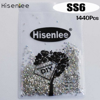 Crystal AB Non Hotfix Strass Rhinestones For Nail Art SS3-SS10 1440pcs Flat Back Non Hotfix Glue ... | Shopee (BR)
