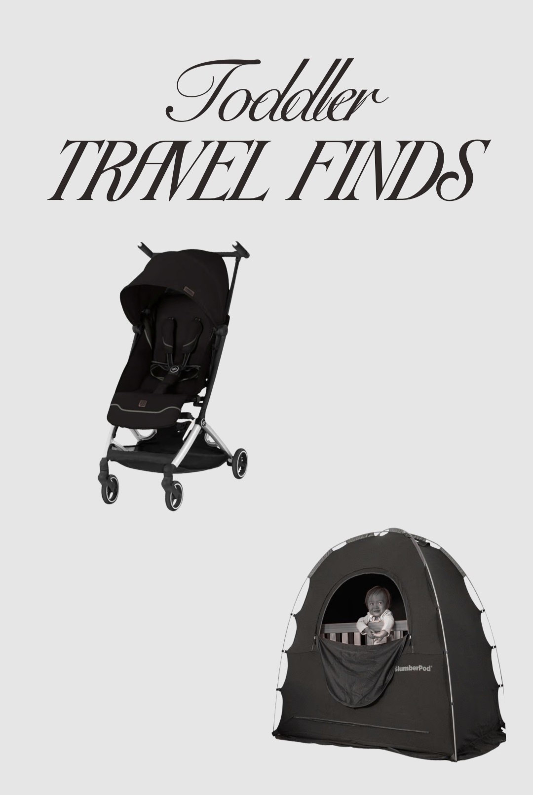Great for toddler travel  