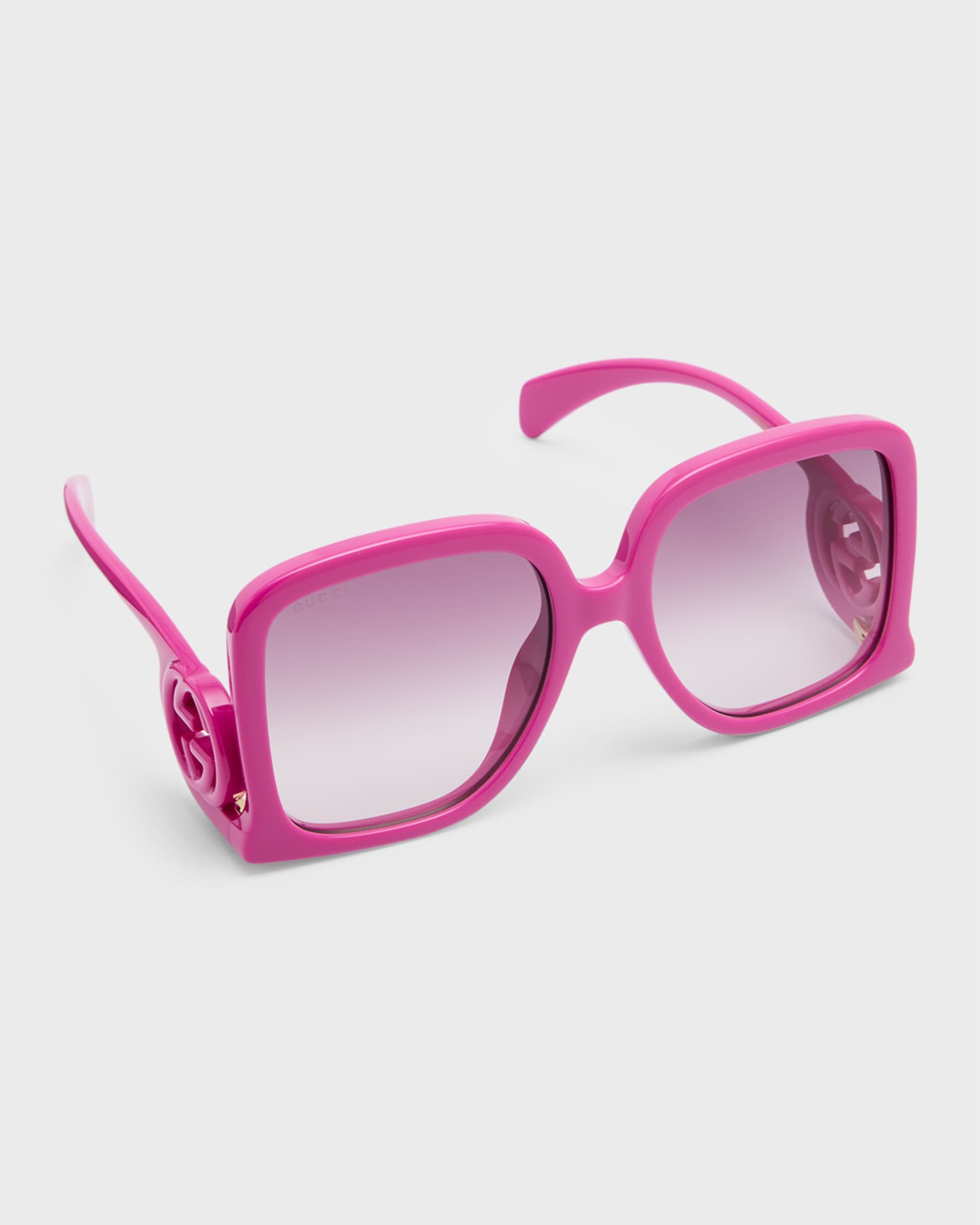 Gucci Gradient GG1326S Square Plastic Sunglasses | Neiman Marcus