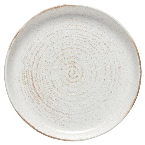 Vermont Modern Classic Cream Stoneware Salad Plate - Set of 4 | Kathy Kuo Home