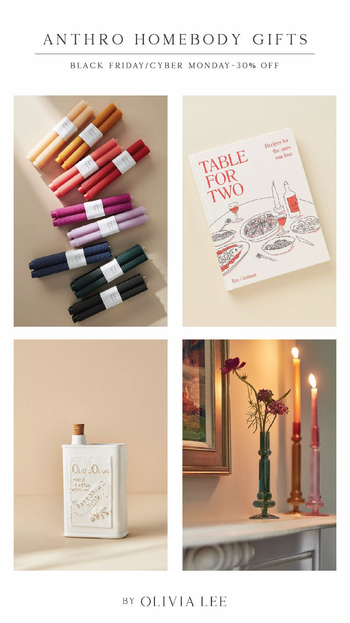 Anthropologie gift ideas for homebodies on sale for BFCM - gifts for those ones who love to be cozy at home 🏡 #giftideas #giftsforhome 

#LTKCyberWeek #LTKGiftGuide #LTKhome