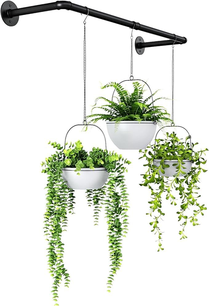 Bamworld Hanging Planters for Indoor Plants Plant Hanger Indoor Hanging Plant Holder Window Plant... | Amazon (US)