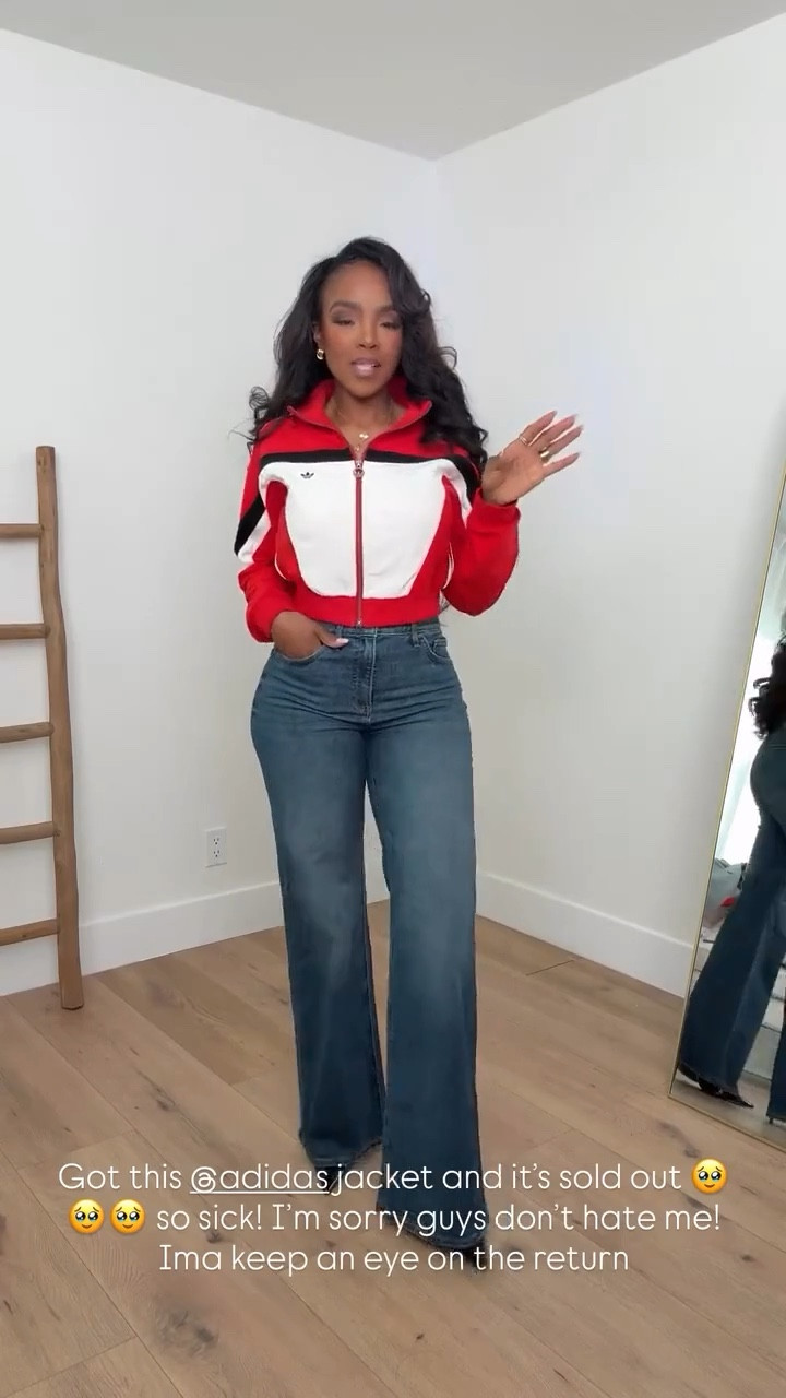 Adidas jacket restocked — the iconic color-block style that instantly makes any outfit feel sporty, cool, and effortless. Paired with high-rise denim, it’s the perfect easy throw-on look for busy days when you still want to look put together.

Perfect for errands, airport days, and laid-back winter outfits.

winter athleisure outfit ideas, color-block jacket style, sporty casual looks for women, denim and sneakers outfits, everyday streetwear inspo.

📏 Sizing: Jacket (Small) • Jeans (Small)
Measurements: 5’4” · 138 lbs · 34D · 27” waist · 40” hips

✨ Everything linked below for easy shopping

Follow me on Instagram and YouTube @kirasfashionfinds

#LTKgrwm #LTKootd