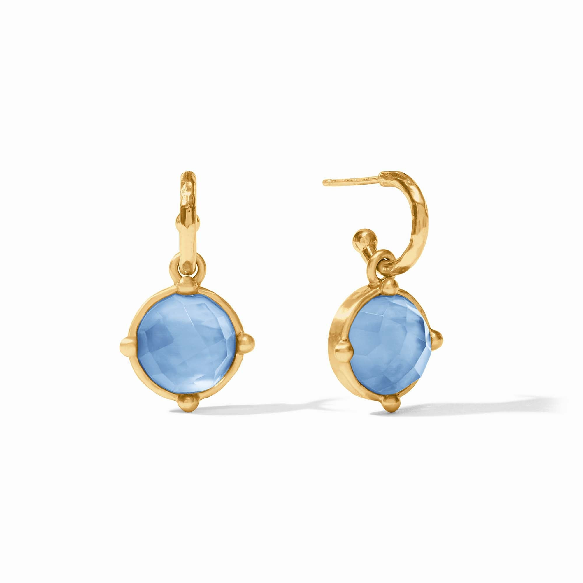 Honeybee Hoop & Charm Gold Earring | Julie Vos | Julie Vos