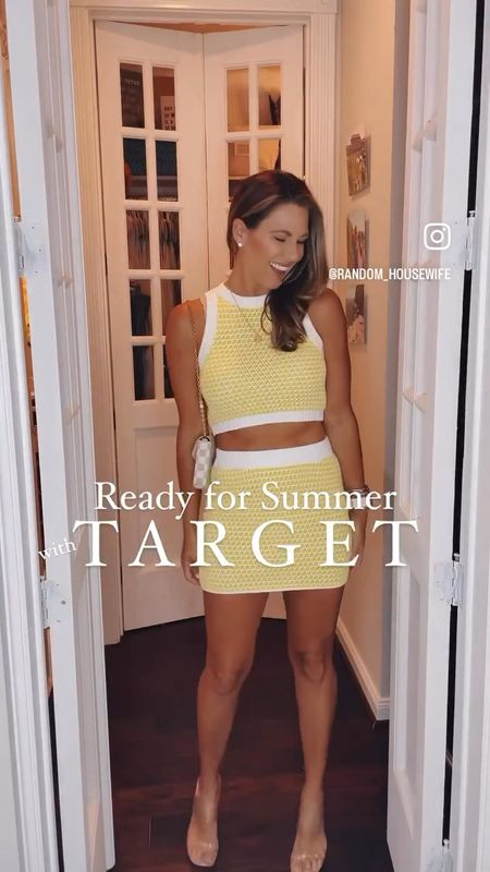 Ready for summer with this fun and color Target finds! Sized down 1 size to XS in each piece. 

#LTKFind #LTKstyletip #LTKSeasonal