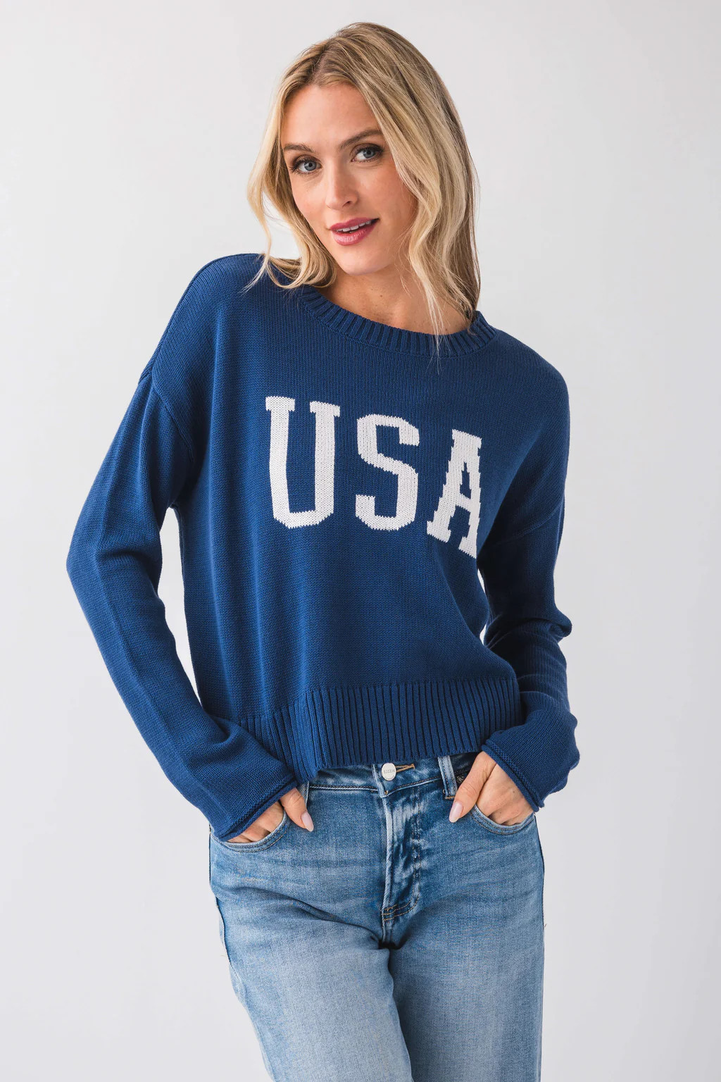 Z Supply Sienna USA Sweater | Social Threads