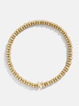 Initial Paris Bracelet - Gold | BaubleBar (US)