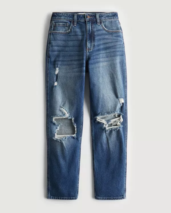 Hollister mom clearance jeans