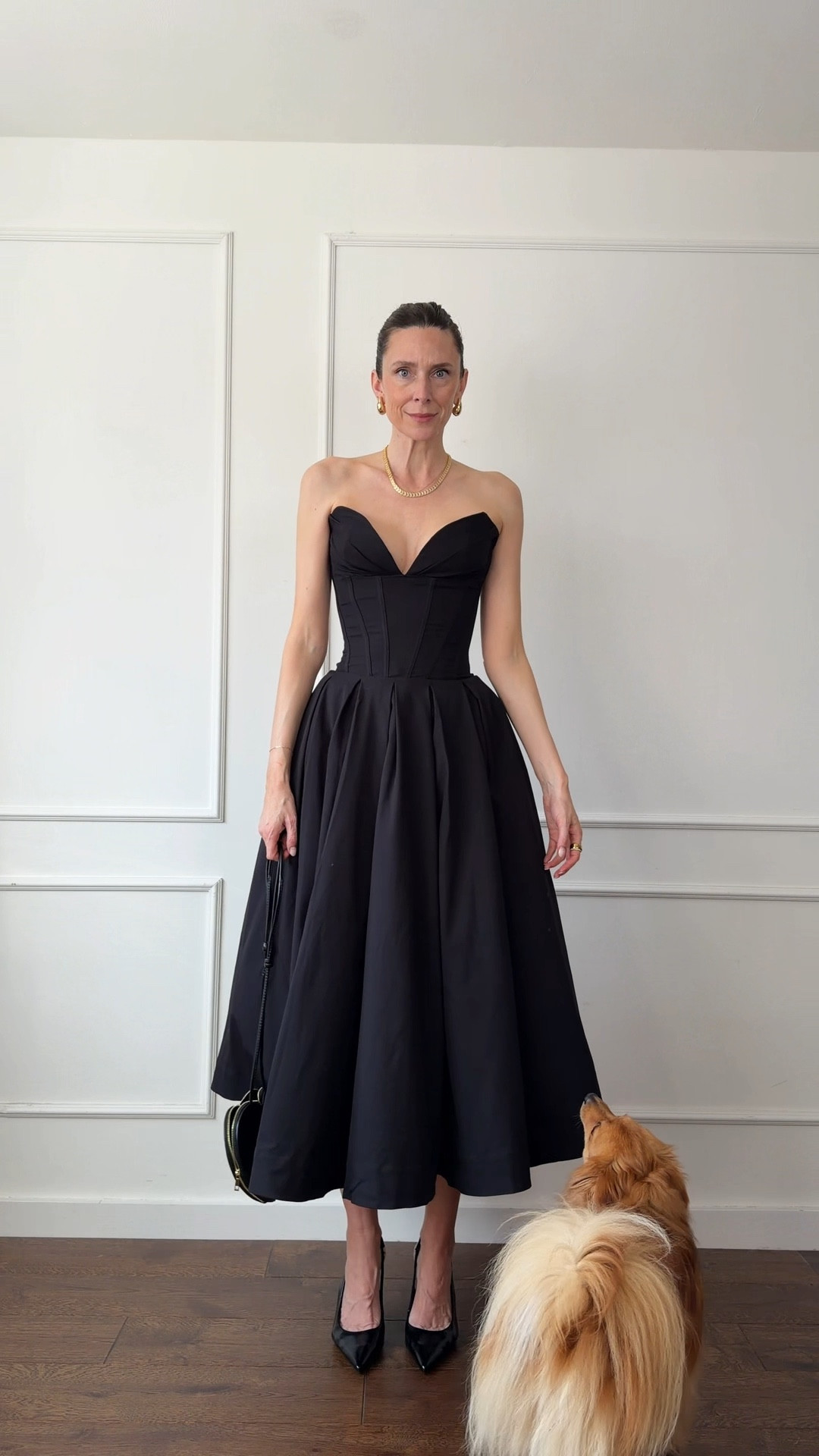 I’m wearing a small and I’m surprised at how tight it is!

Black dress, occasion dress, cocktail dress, black tie dresss

#LTKootd #LTKWedding