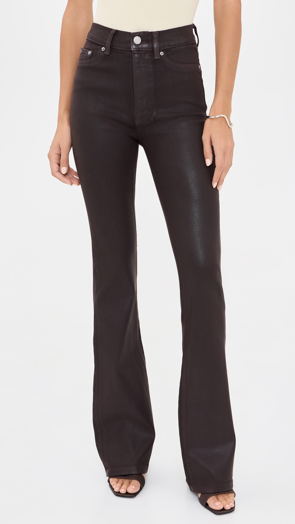DL1961 Bridget Bootcut High Rise Instasculpt Jeans 33 dark elm coated (dl ultimate) 30 | Shopbop