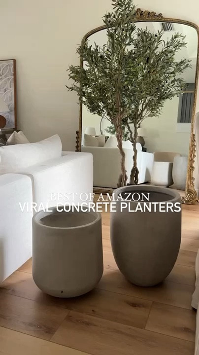 The viral concrete planters you've seen everywhere ✨ Shop them here!

#LTKhome #amazonfinds #viralfinds #concreteplanters #amazonhome #homedecor #ltkit

#LTKmomlife #LTKHome #LTKSaleAlert