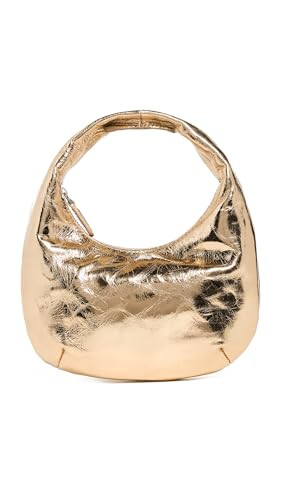 Madewell Women's Micro Hobo Bag, Gold Metallic, One Size | Amazon (US)
