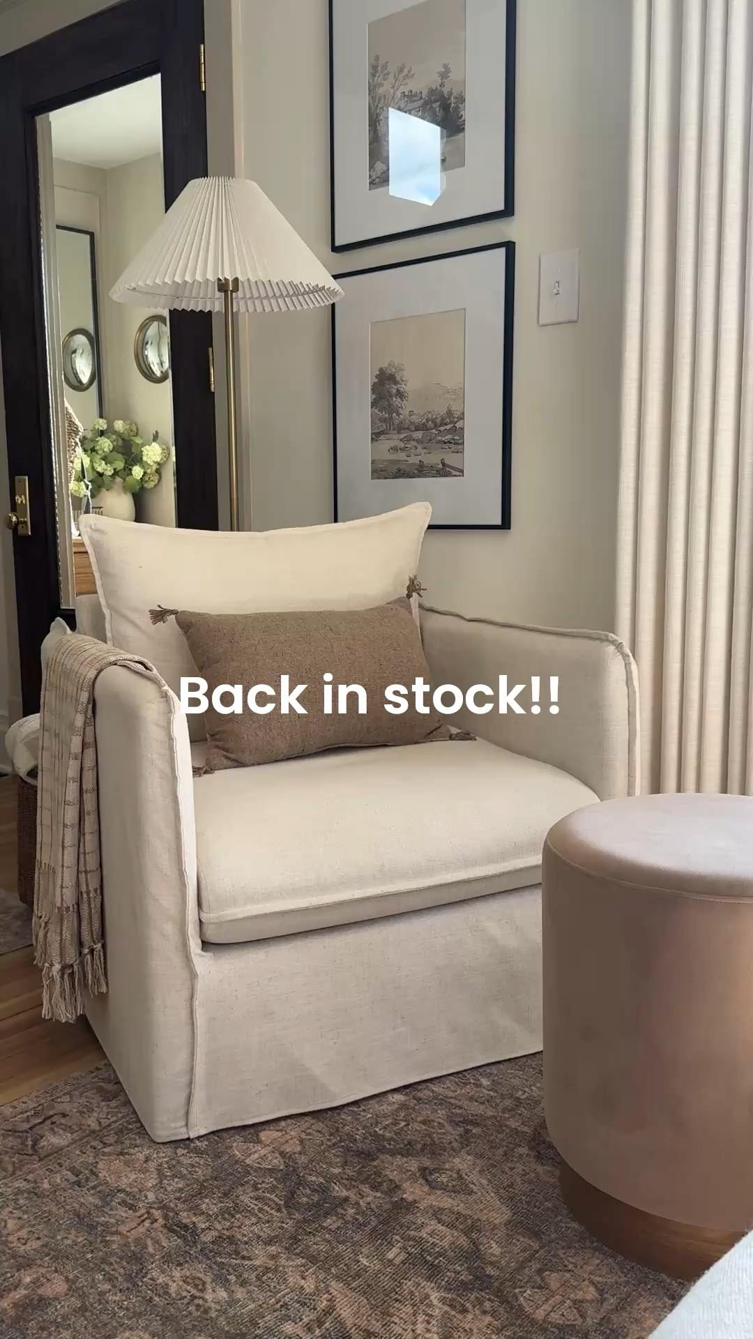 Everyone’s fav chair is back in stock!! I have the linen color. I’ve had this chair for 4 years and it’s still in great condition! Must have, Target favorites

#LTKSaleAlert #LTKHome
