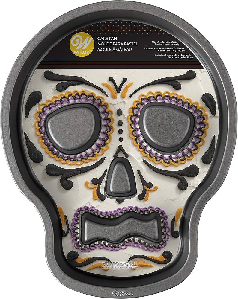 Wilton Skull Cake Pan with Flutes | Amazon (US)