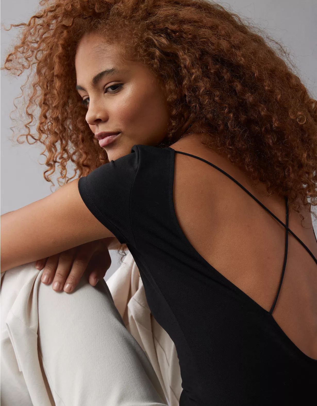 AE Cross Back Bodysuit | American Eagle Outfitters (US & CA)
