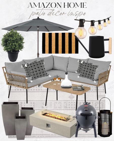 Patio decor inspo for your home this spring and summer! #Founditonamazon #amazonhome

#LTKstyletip #LTKhome #LTKSeasonal