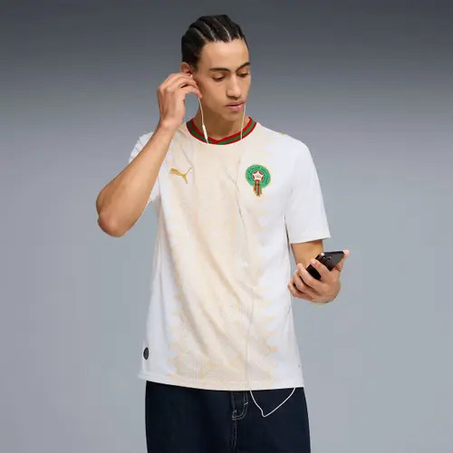 Men's Puma White Morocco National Team 2026 Away Replica Jersey at Nordstrom, Size Medium | Nordstrom