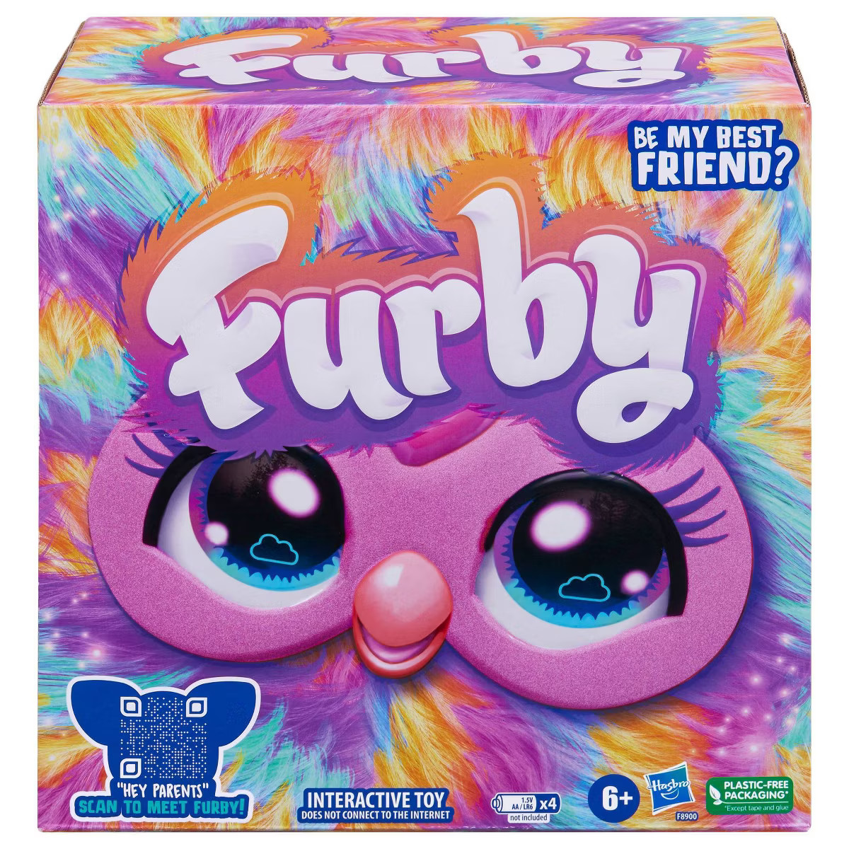 Furby Tie-Dye: Interactive Animal Figure, 9", Ages 6+ | Target