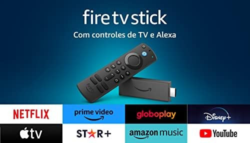Fire TV Stick | Streaming em Full HD com Alexa | Com Controle Remoto por Voz com Alexa (inclui co... | Amazon (BR)