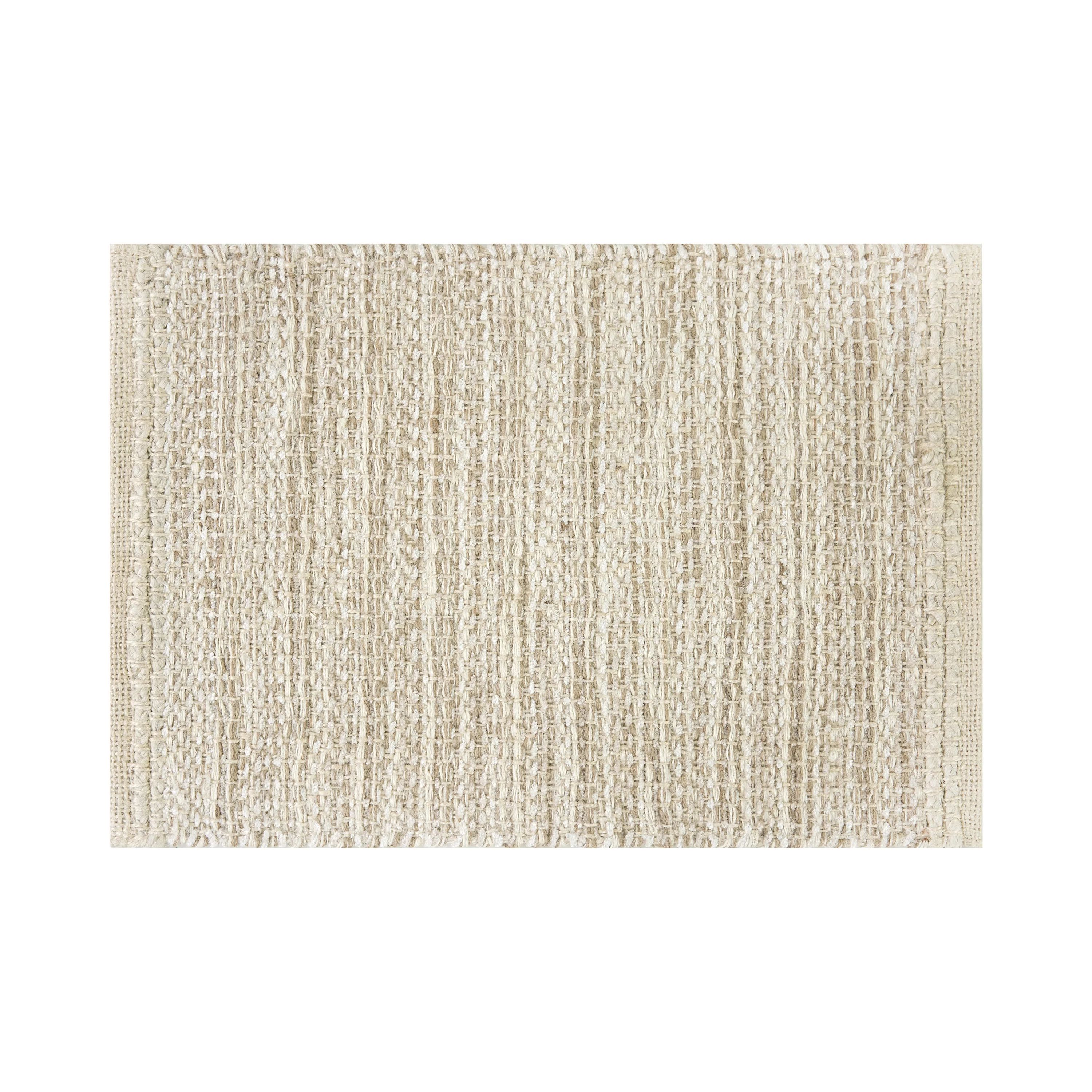 Better Homes & Gardens Woven Jute and Chenille - Ivory/ Natural - Table Placemat - 14"x19" | Walmart (US)