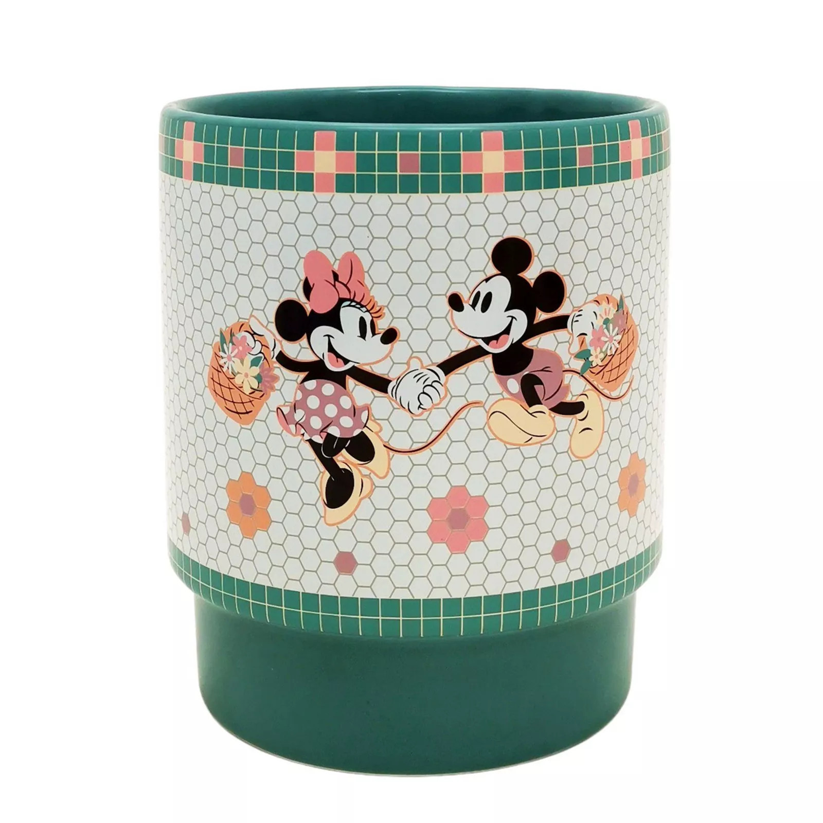 The Big One® Disney's Mickey & Minnie Ceramic Planter, Multi | Kohl's