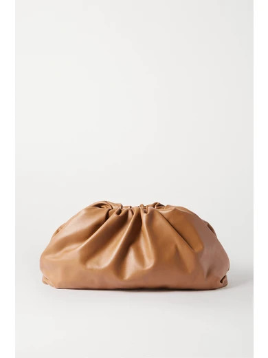 Bottega Veneta
				
			
			
			
			
			
				The Pouch large gathered leather clutch
				$2,700.00 | NET-A-PORTER (US)