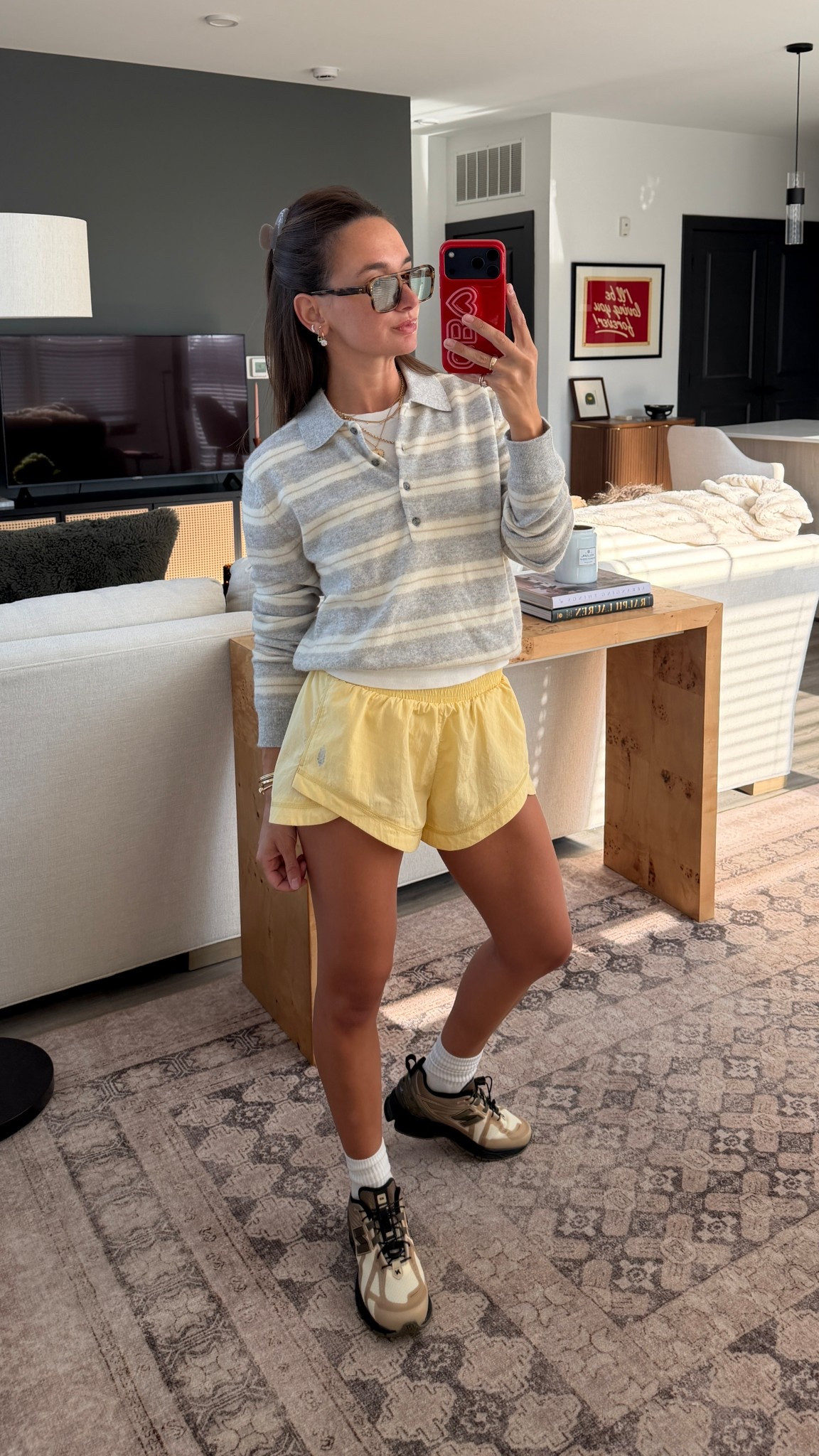 Small sweater xs shorts!