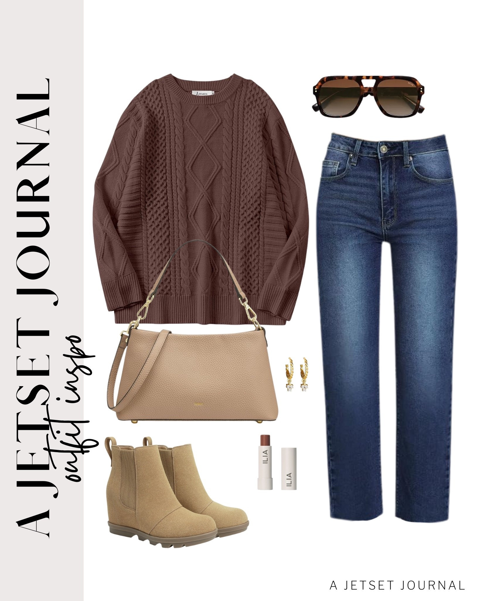 An everyday outfit with a knit sweater and straight leg jeans to shop now!
chunky sweater, winter booties, ilia lipstick, casual outfit, ways to style, casual outfit inspo, capsule wardrobe, favorite finds, top picks, mom outfit, everyday style, transitional style, trendy look, viral style, affordable look, amazon favorites, winter outfit idea

#LTKU #LTKSeasonal #LTKFindsUnder50