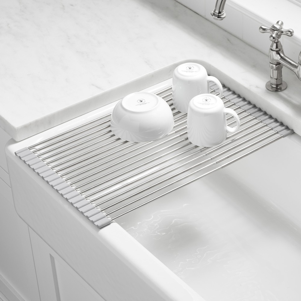 Hold Everything Expandable Over The Sink Drying Rack | Williams-Sonoma