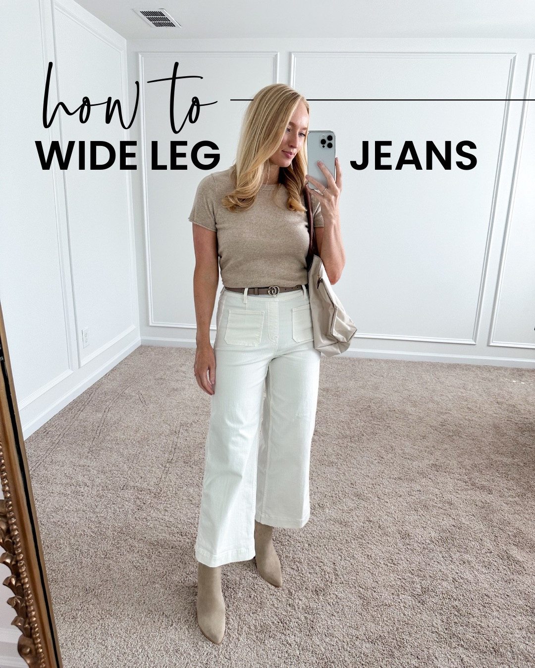 Here are a few ways to style wide leg jeans with different types of tops and shoes! Fall outfits // wide leg denim // wide leg cropped jeans 

#LTKStyleTip #LTKSeasonal