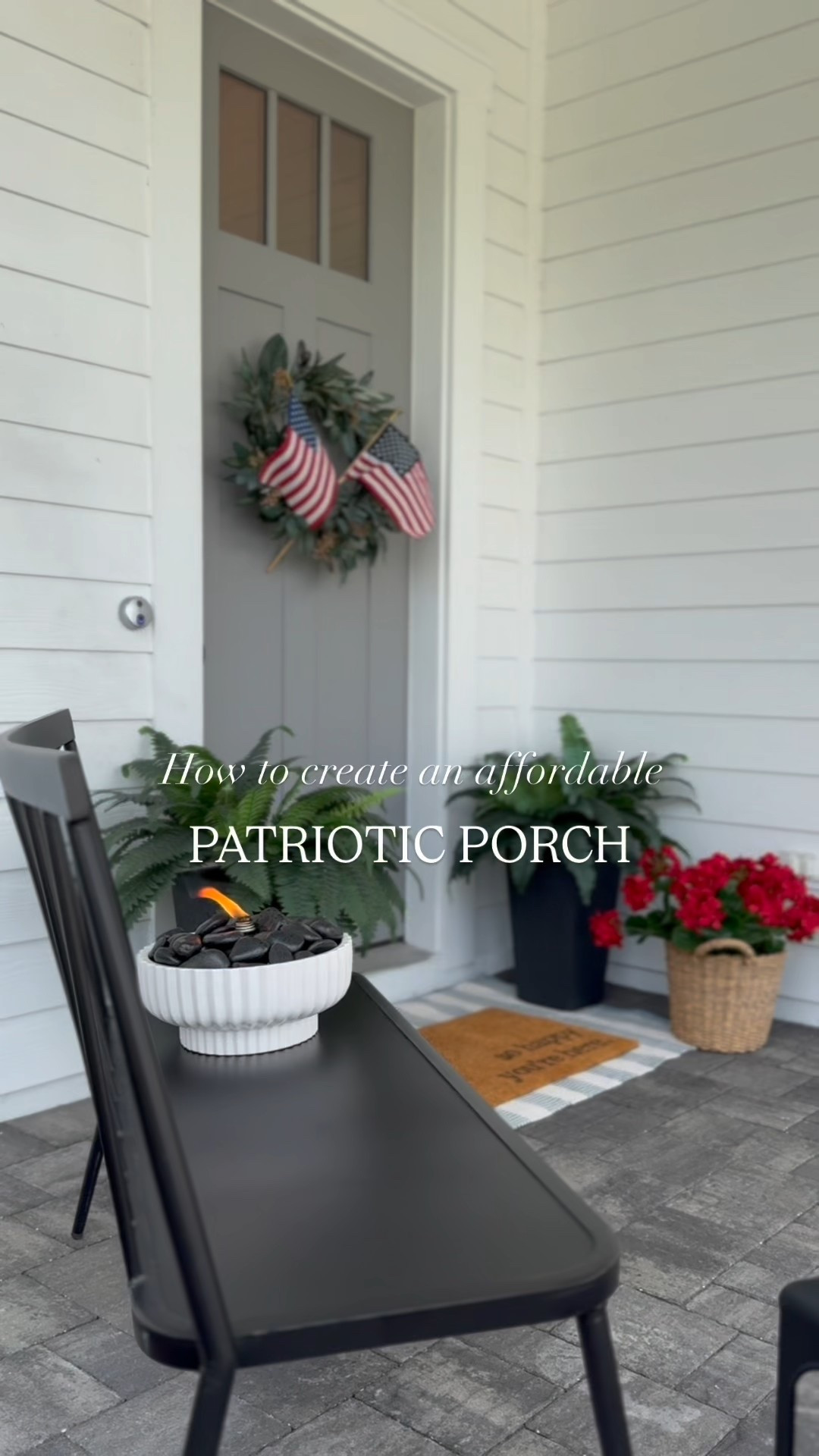 Sharing these budget friendly patriotic porch styling tips just in time for Memorial Day 

#LTKStyleTip #LTKFindsUnder50 #LTKHome