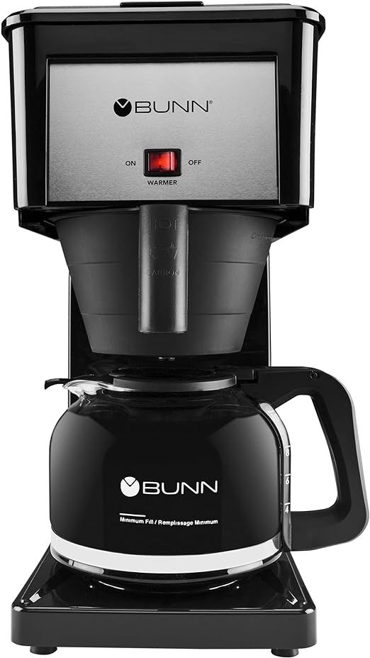 BUNN GRB Velocity Brew 10-Cup Home Coffee Brewer, Black | Amazon (US)
