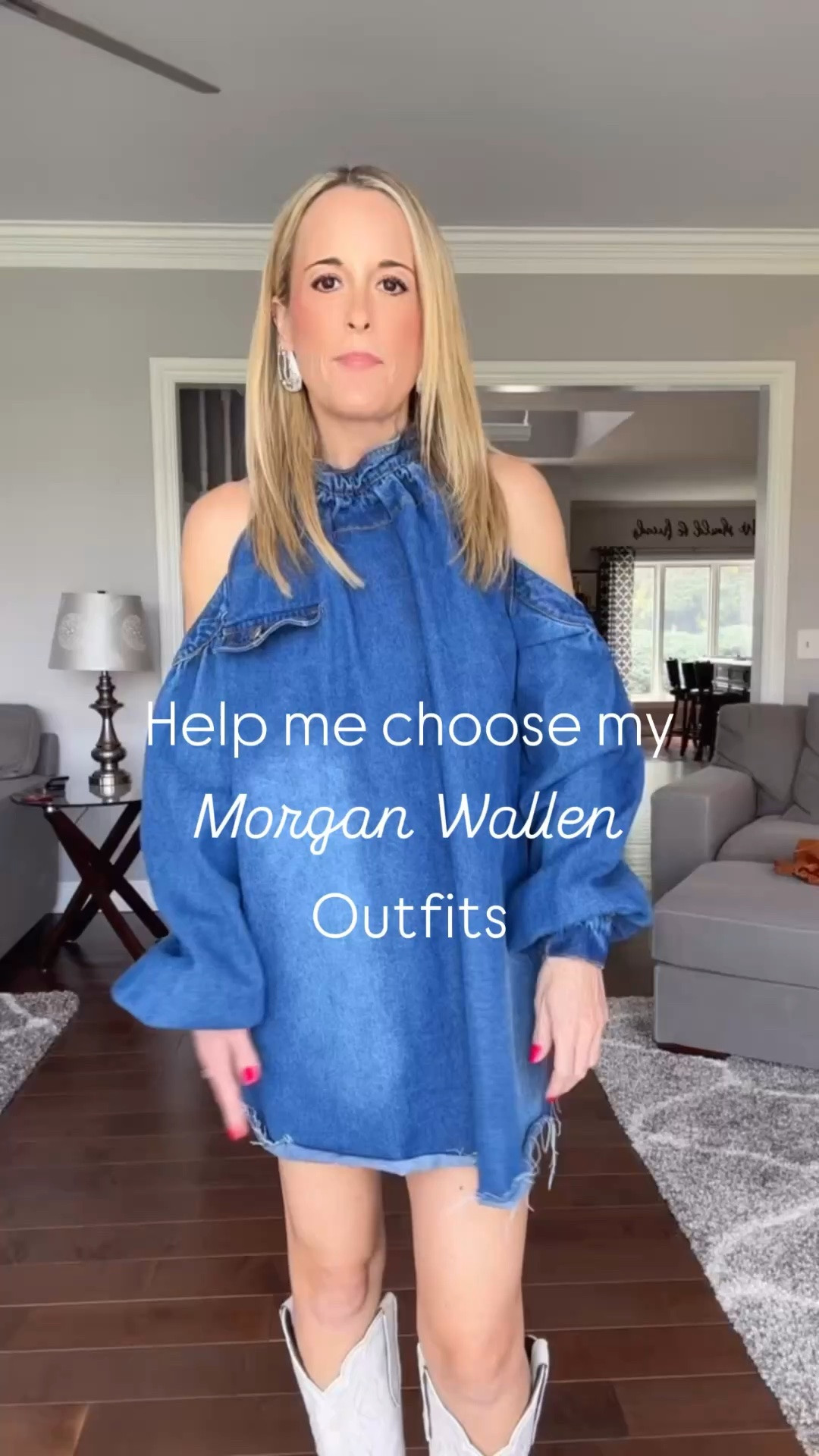My outfit options for back to back nights of Morgan Wallen this weekend!  I’ve linked the pieces that are still available and found similar options of the ones that are not. 

country concert // western style // western fashion // country concert outfit // cowboy boots // Lane boots // Corral boots // western outfits // country girl

#LTKootd #LTKPetite #LTKOver40