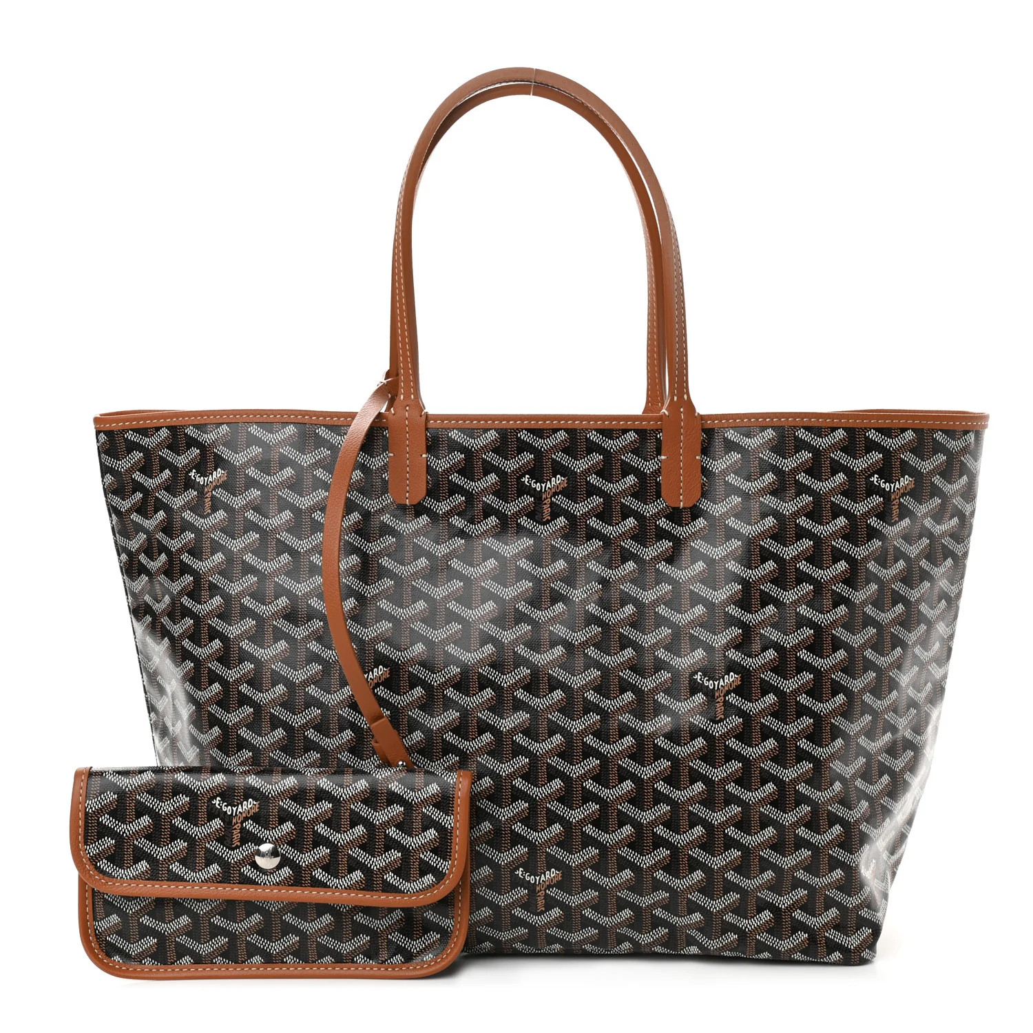 GOYARD Goyardine Saint Louis PM Black Gold | FASHIONPHILE | Fashionphile