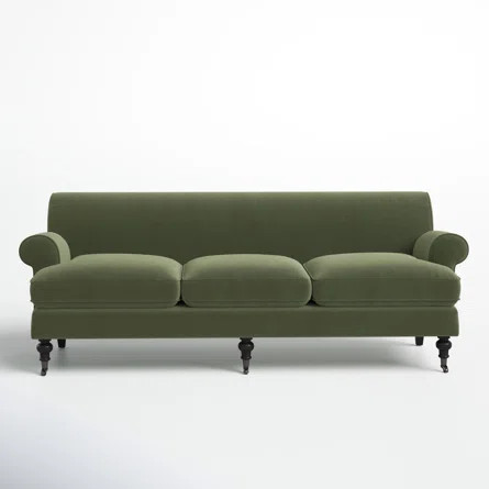 Lotus 88" Rolled Arm Sofa with Reversible Cushions | Joss & Main | Wayfair North America
