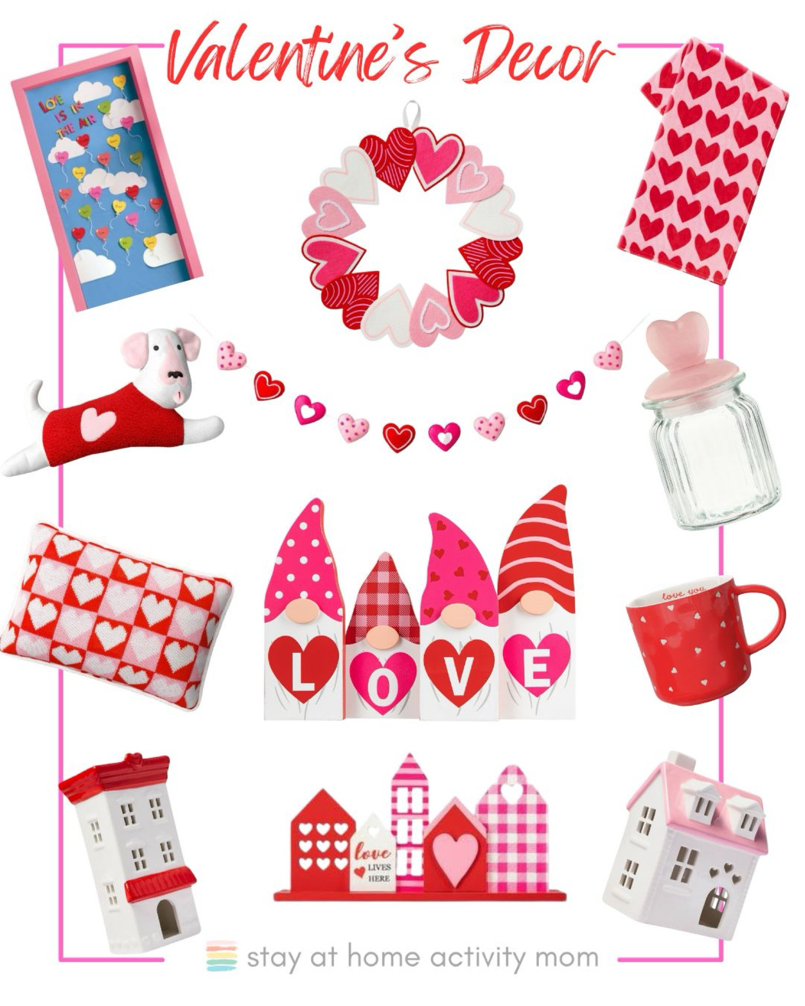 Grab some of these adorable Valentine’s Day decorations before they are gone! ❤️🩷

#LTKfindsunder50 #LTKfamily #LTKSeasonal