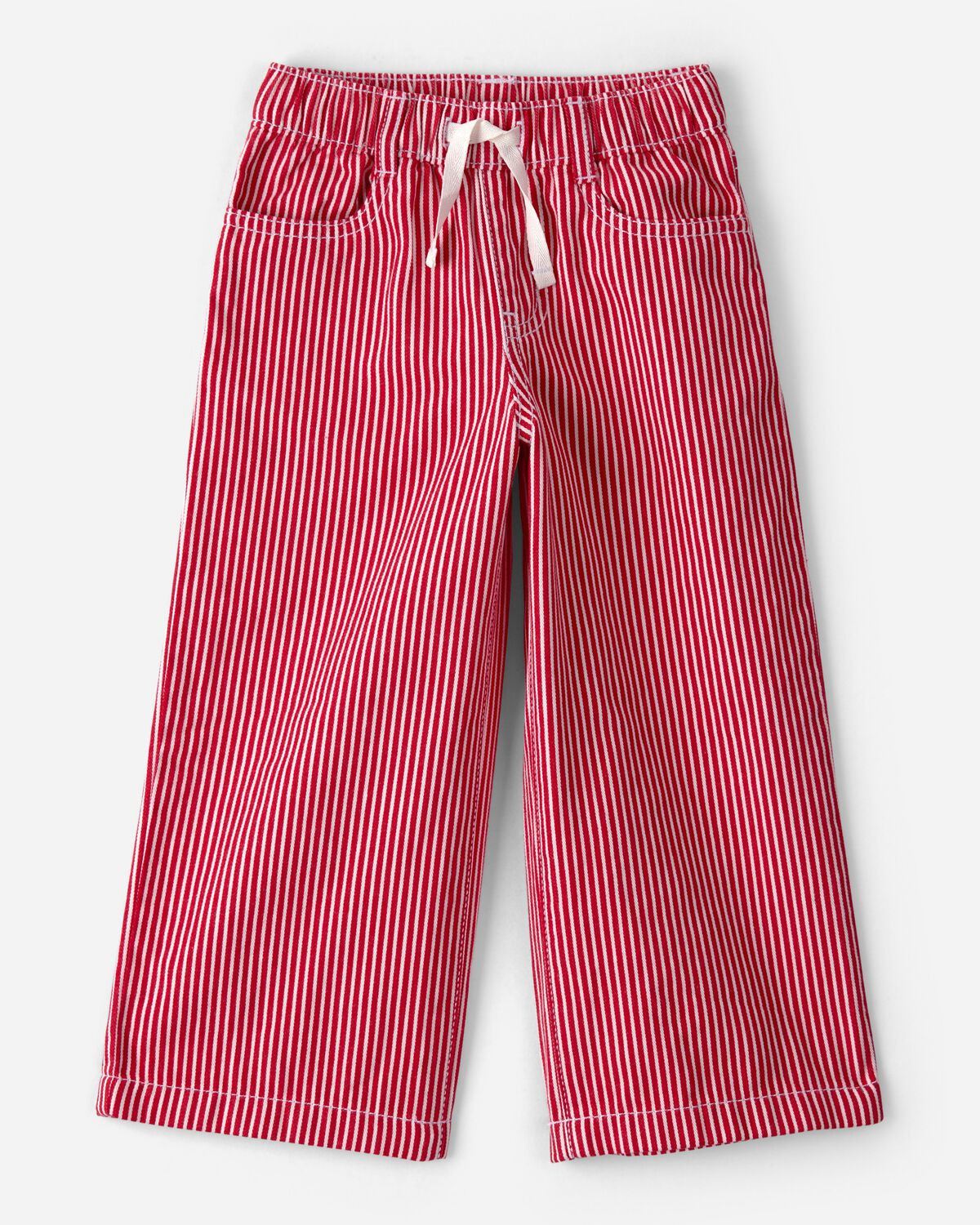 Toddler Girl Striped Wide-Leg Pants - Red - OshKosh B'gosh | Carter's | Carter's Inc
