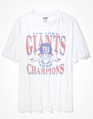 Tailgate Women's NY Giants Oversized Graphic T-Shirt | American Eagle Outfitters (US & CA)