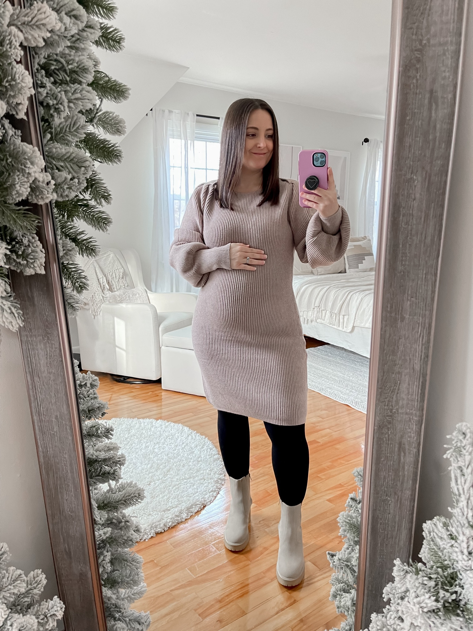 Loving the quality of this sweater dress 

#LTKHoliday #LTKbump #LTKCyberWeek