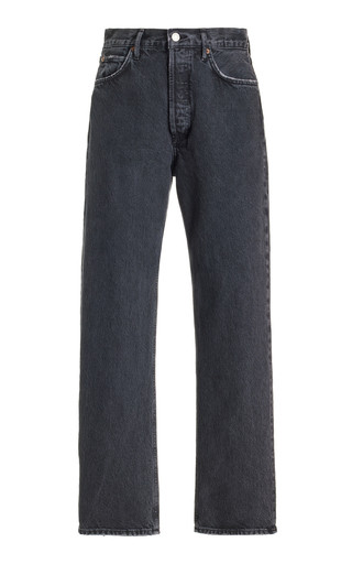 90s Pinch Waist Rigid High-Rise Straight-Leg Jeans | Moda Operandi (Global)