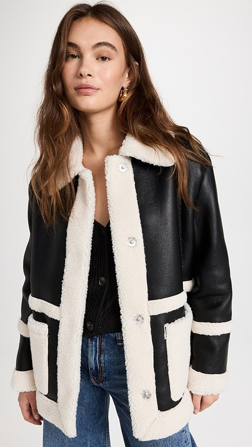 Faux Shearling Jacket | Shopbop