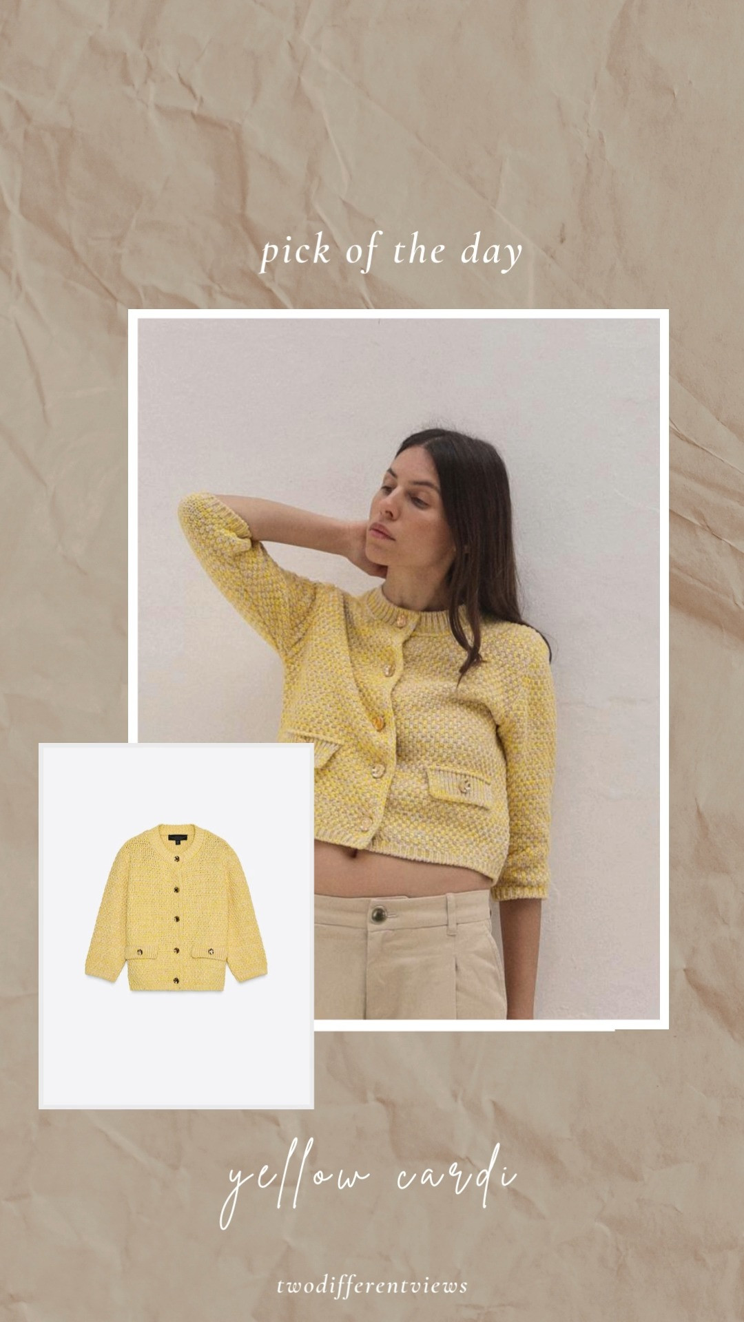 yellow cardi for spring! 
zara
zara spring outfit 
 

 #LTKWatchNow #LTKSeasonal #LTKFindsUnder50