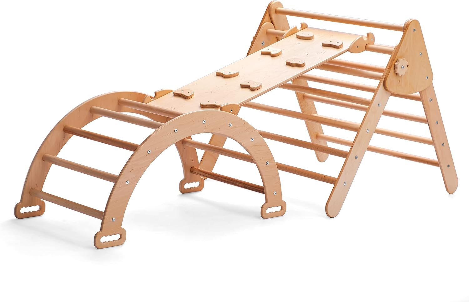 GoodToddler Climbing Triangle for Kids Toddlers Rock with ramp, Montessori Climber Ladder Slide, ... | Amazon (US)