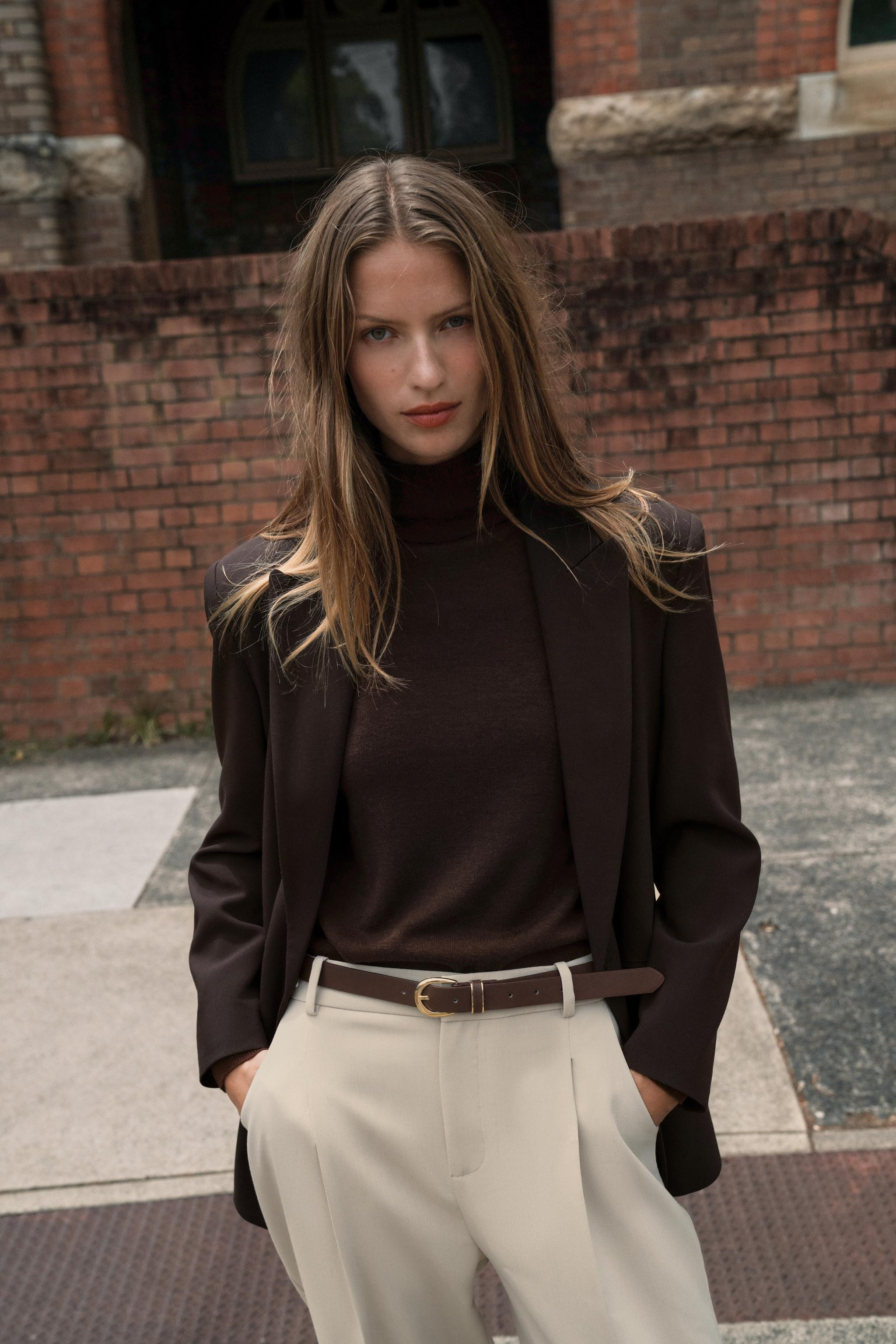 OVERSIZE DOUBLE-BREASTED BLAZER | Zara UK