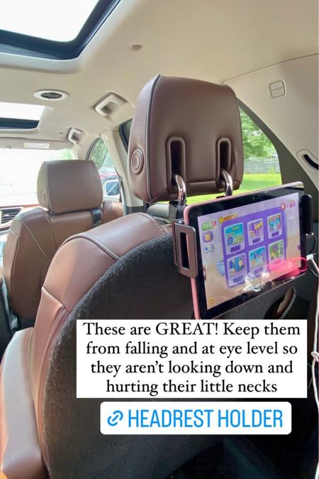 Tablet/ iPad holders to keep them at eye level so they aren’t hurting their necks or dropping devices




#LTKKids #LTKTravel #LTKFamily