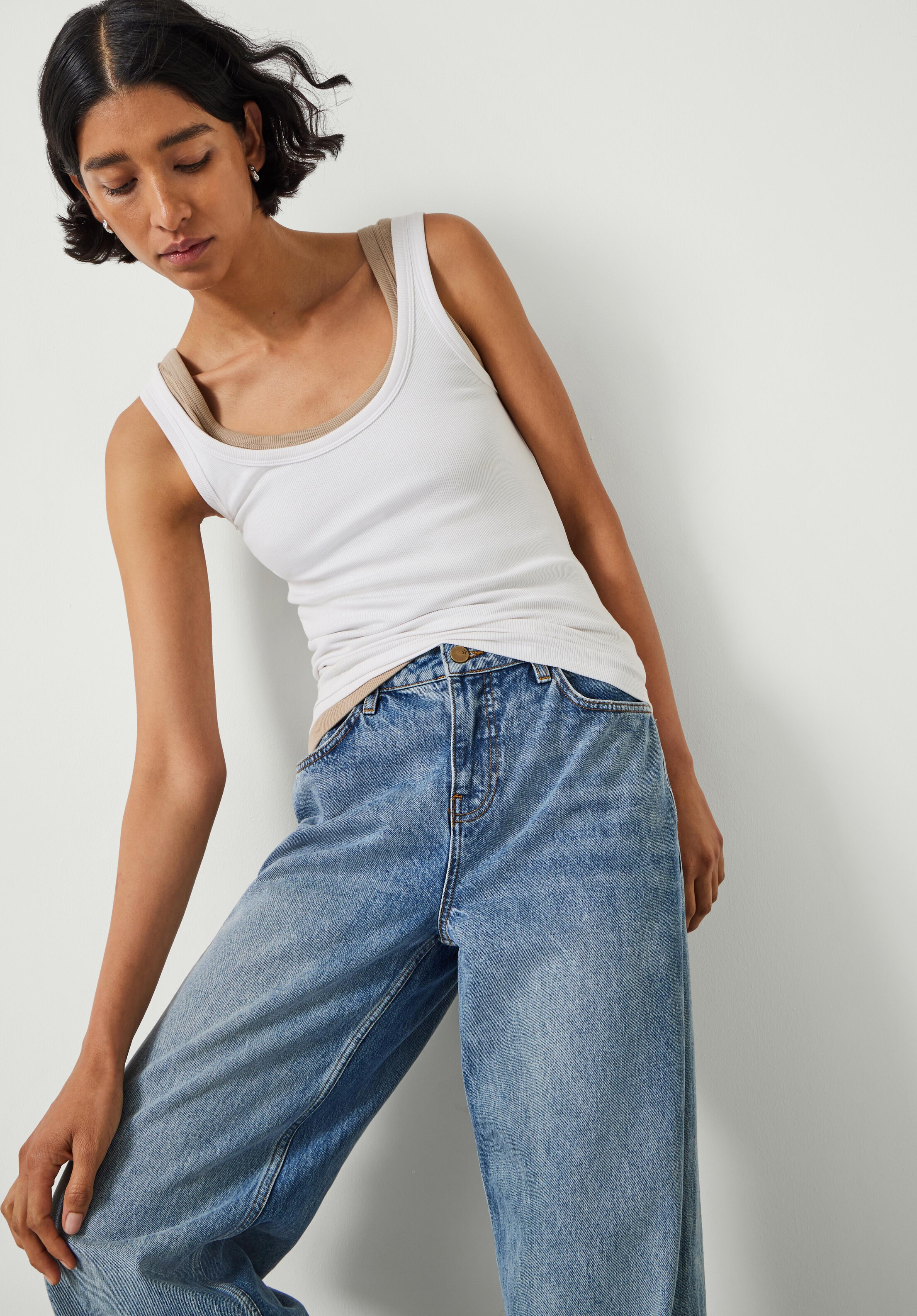 Abi Wide Leg Jeans | Hush UK